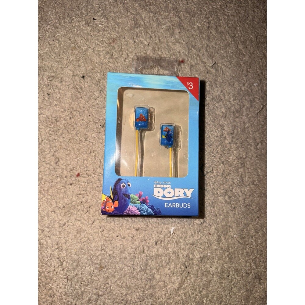 Disney Finding Dory Childs In Ear Earphones for Tech Devices Finding Nemo NIB